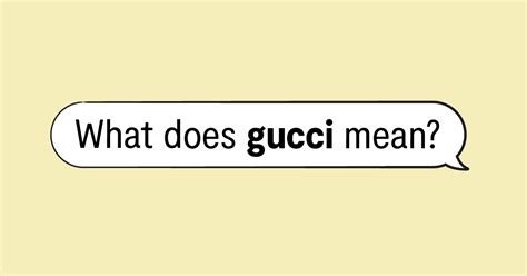 we re gucci|australian slang gucci.